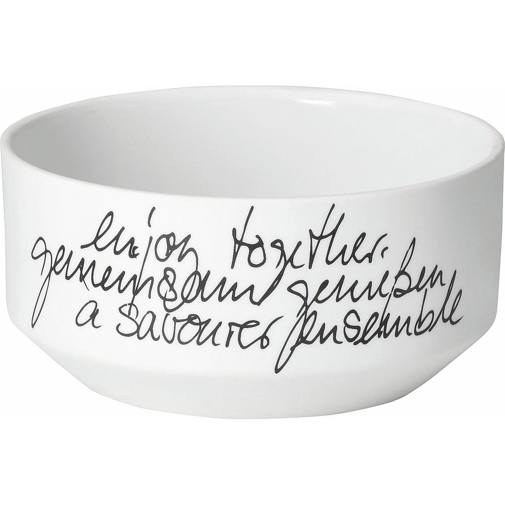 Schale Häppchenweise groß "Enjoy together"