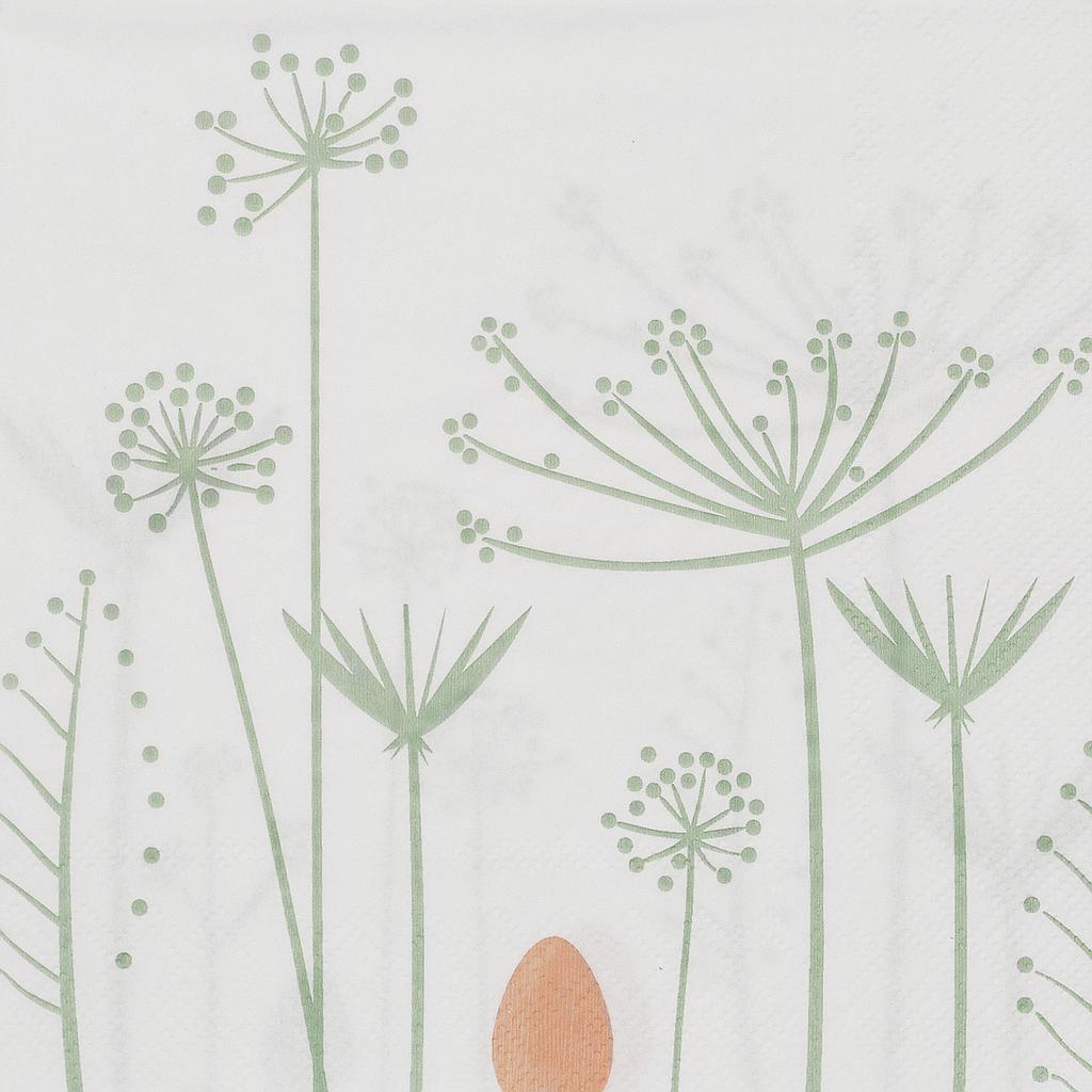 Serviette Osterwiese