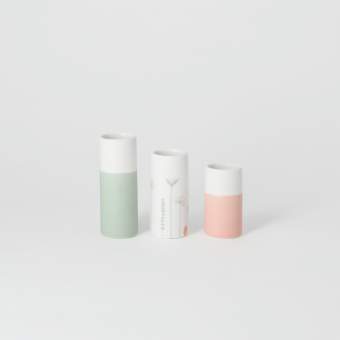 Minivasen Set Frühlingsfarben