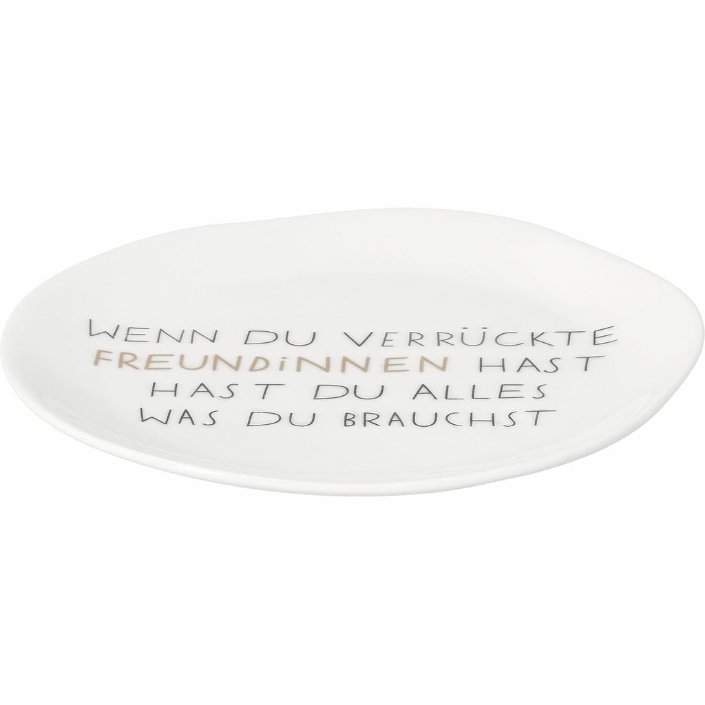 Kleiner Teller Verrückte Freundinnen