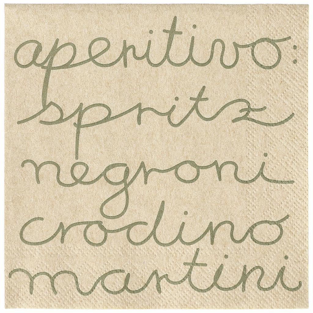 Cocktailserviette Aperitivo