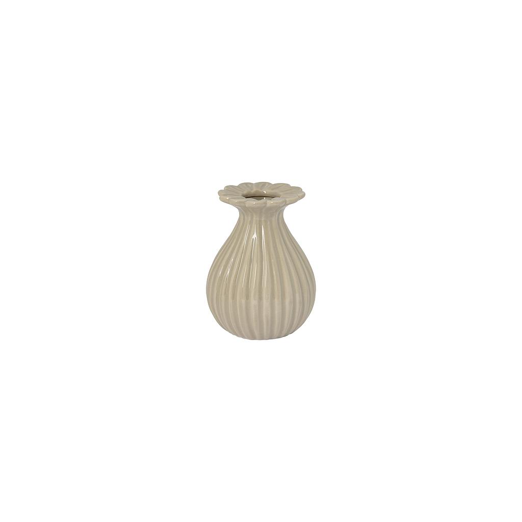 Vase Vallby greige S