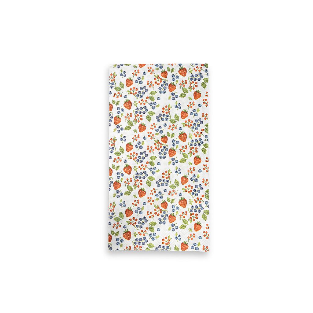 Servietten Bär Beerenmotiv