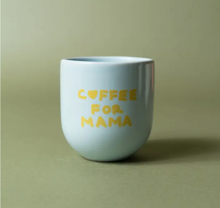 Tasse "Coffee for Mama" blue