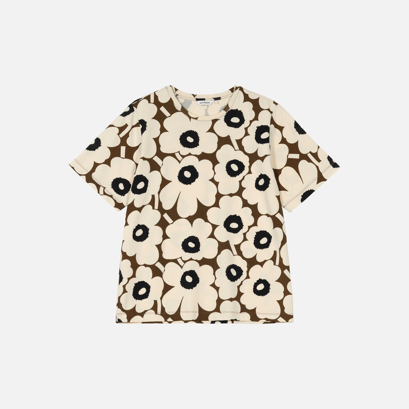 T-Shirt TUNNIT UNIKKO VIETNAM beige/ brown/ black
