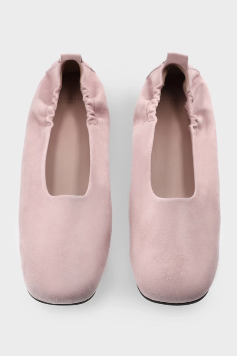 Ballerina CPH884 suede soft pink