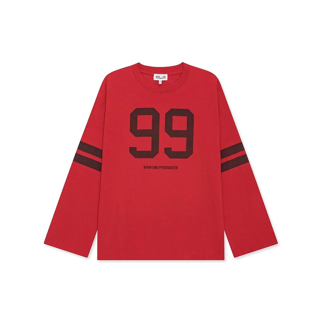 Langarm Shirt JEEVONA Samba Red
