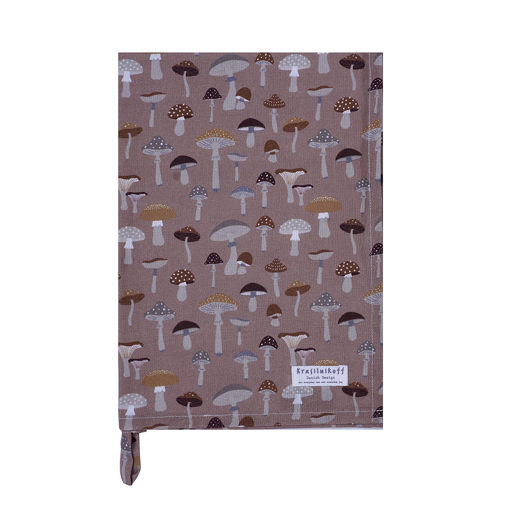 Geschirrtuch Mushroom brown solid