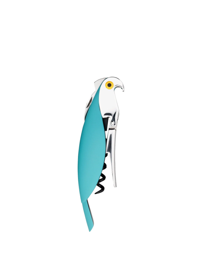 Sommelier Korkenzieher Parrot hellblau