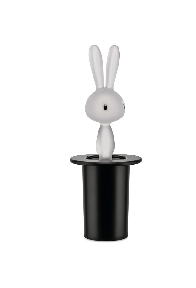 Zahnstocherbehälter Magic Bunny schwarz