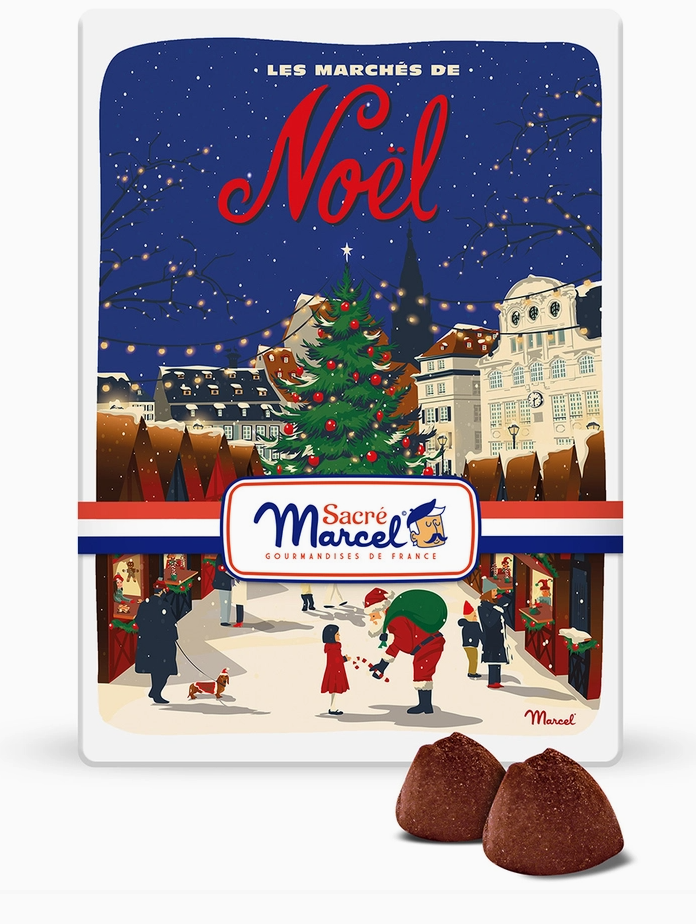 Metalldose Les Marchés de Noel mit Trüffeln