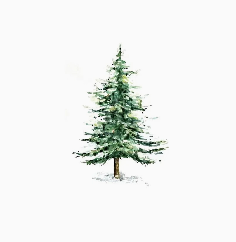 Servietten Weihnachtsbaum