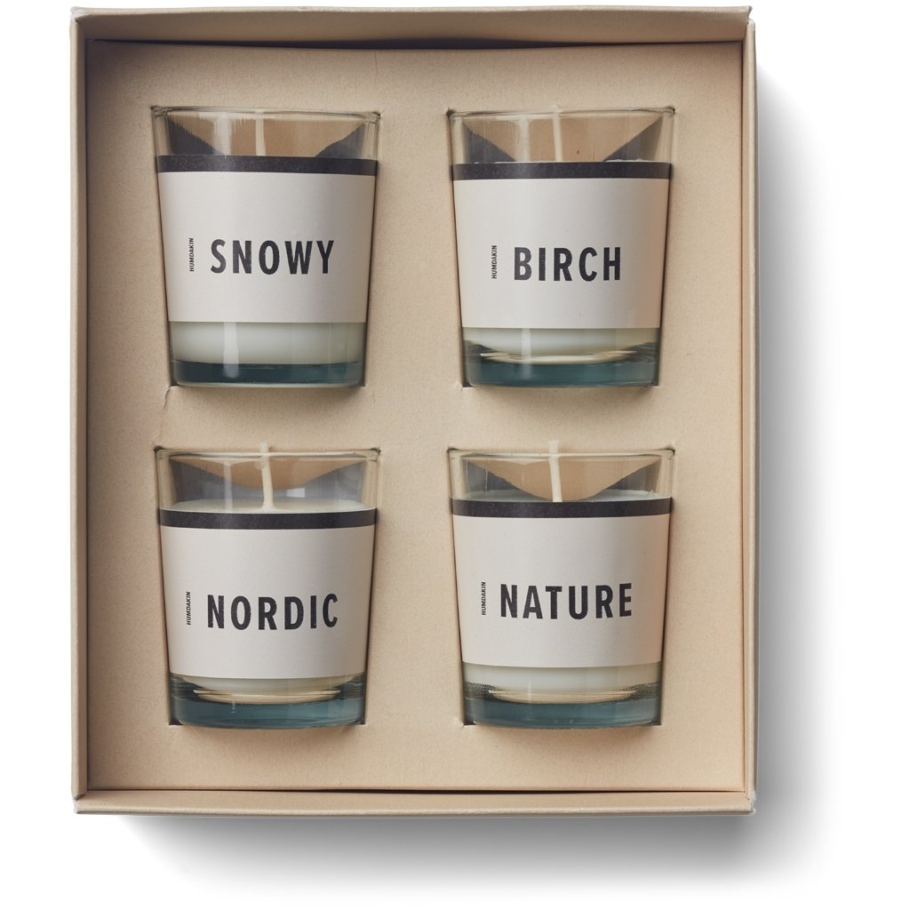 Duftkerzen 4er Set Clean Winter