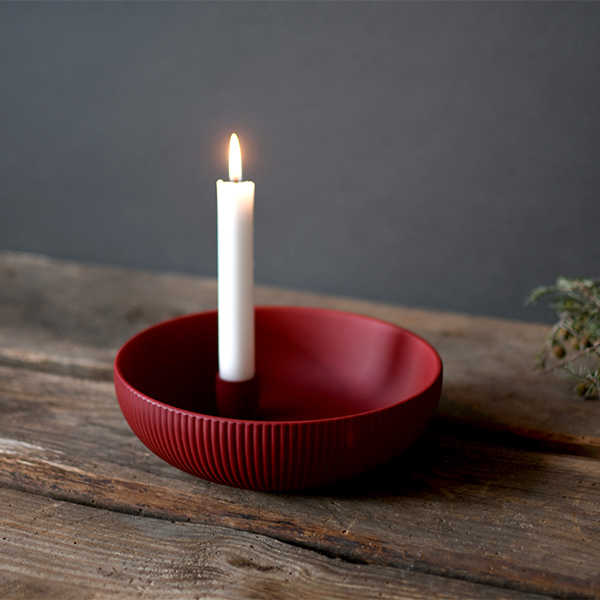 Kerzenhalter Lidatorp Jubileum red small