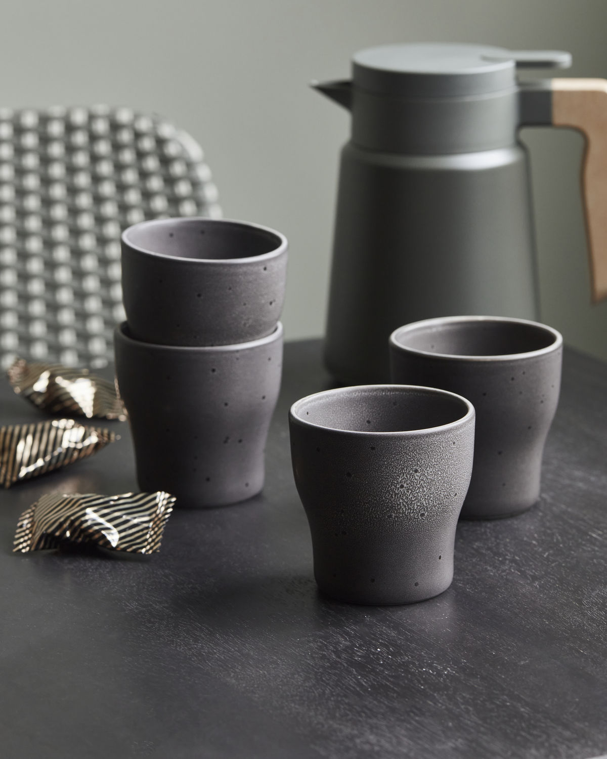 Thermobecher Liss dark grey