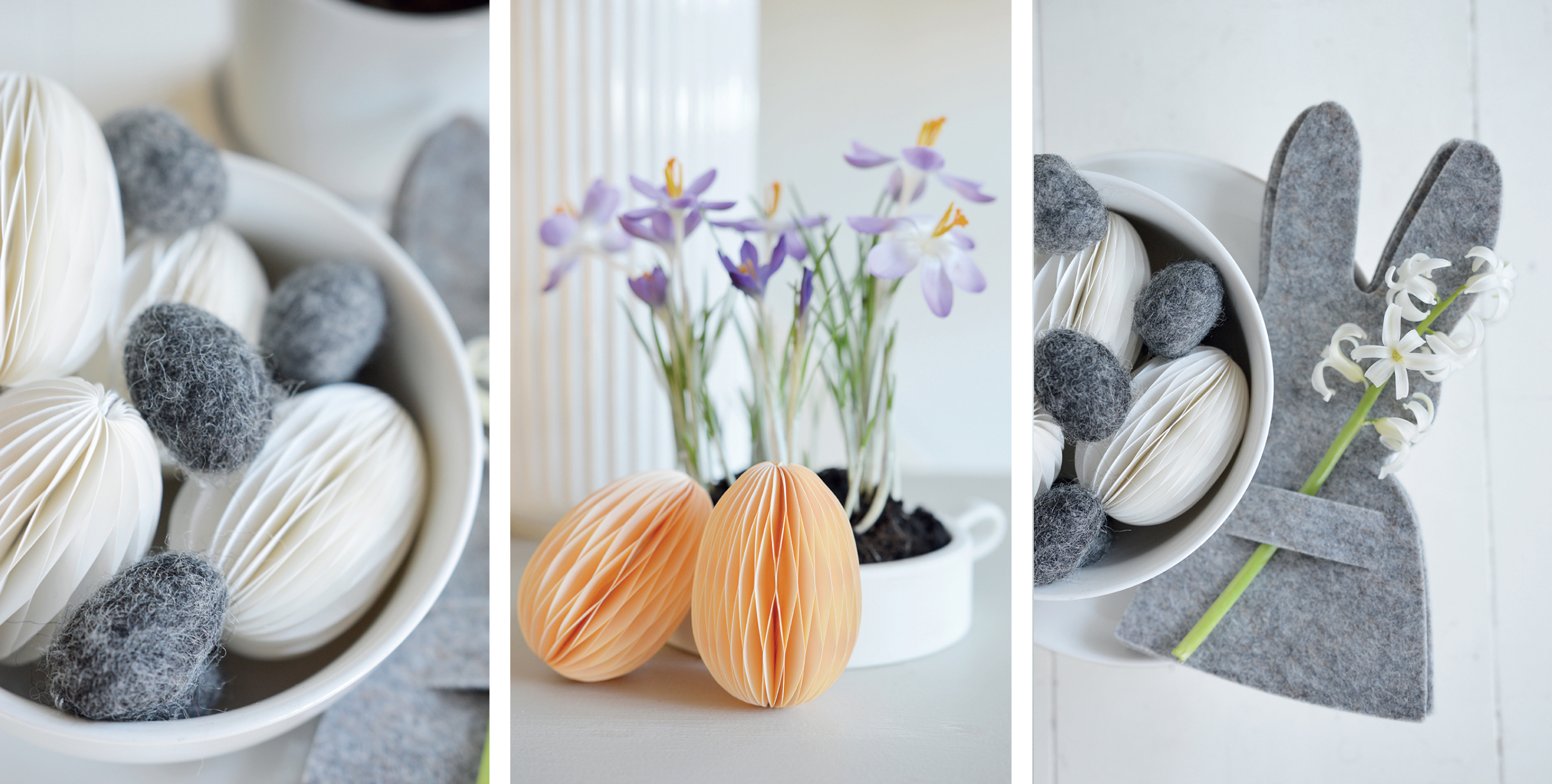 Papier Osterei white