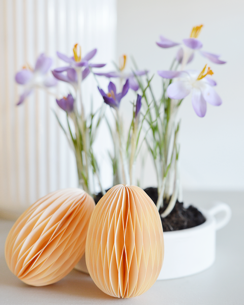 Papier Osterei ivory