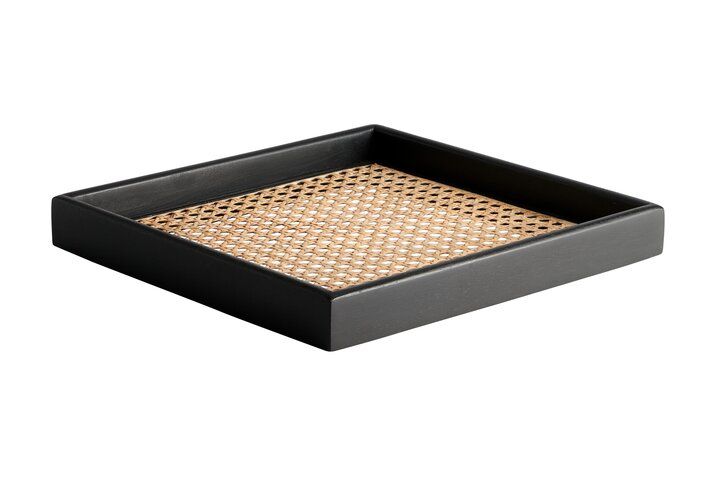 Tablett Bento M Mangoholz schwarz