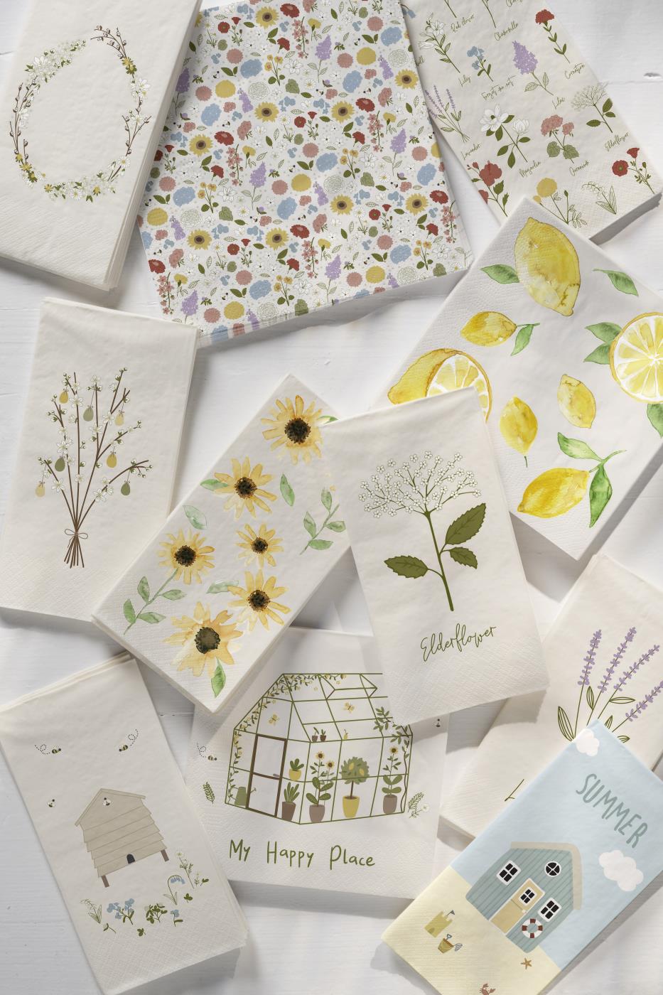 Servietten Grand Ma`s Garden