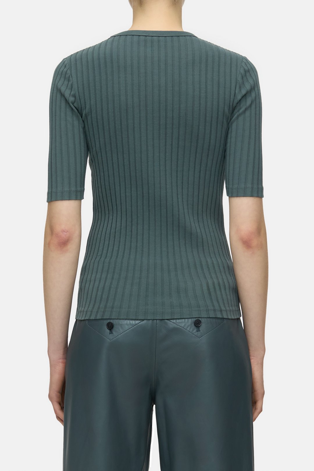 Shirt Baumwollmix pini green