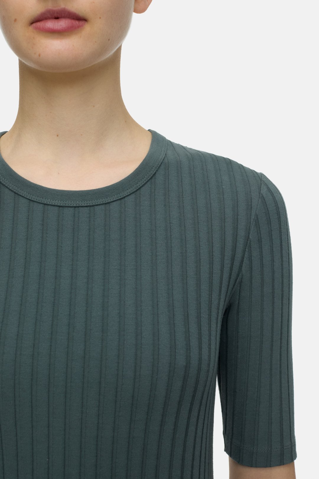 Shirt Baumwollmix pini green