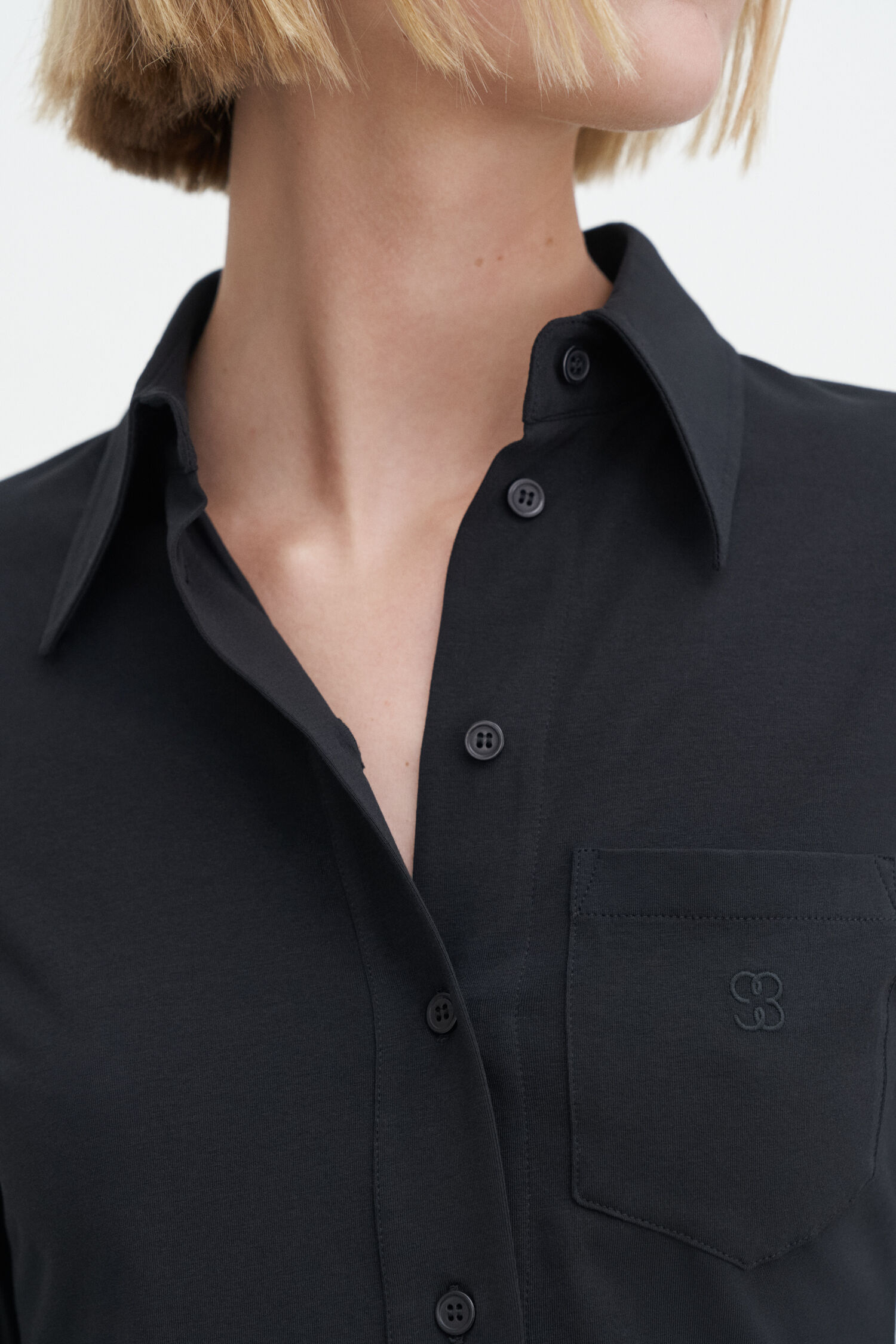 Shirt Jersey black
