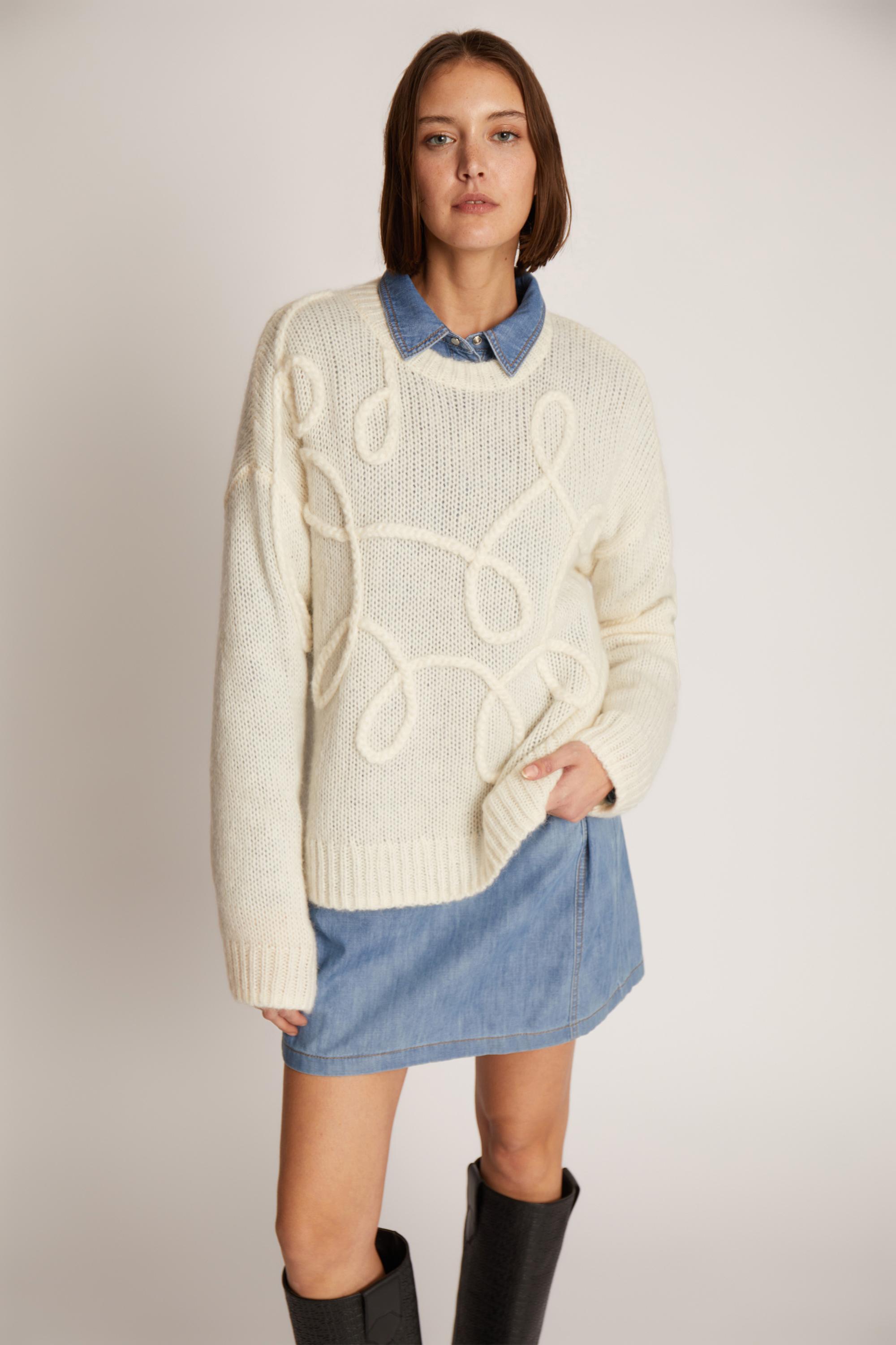 Pullover Tahlis Ivory