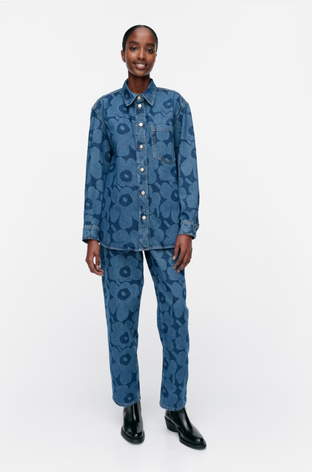 Jeanshemd Maridenim mid indigo