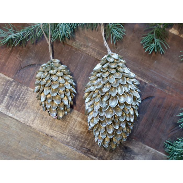 Weihnachtszapfen Antique brass (Kopie)