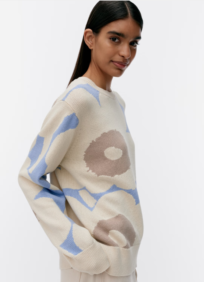 Pullover SESONKI UNIKKO light blue/ offwhite/ beige