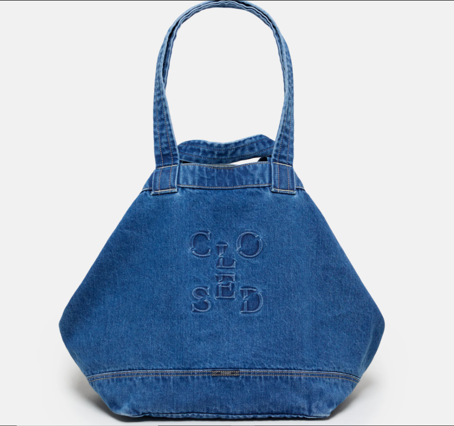 Tasche Denim mid blue Shopper