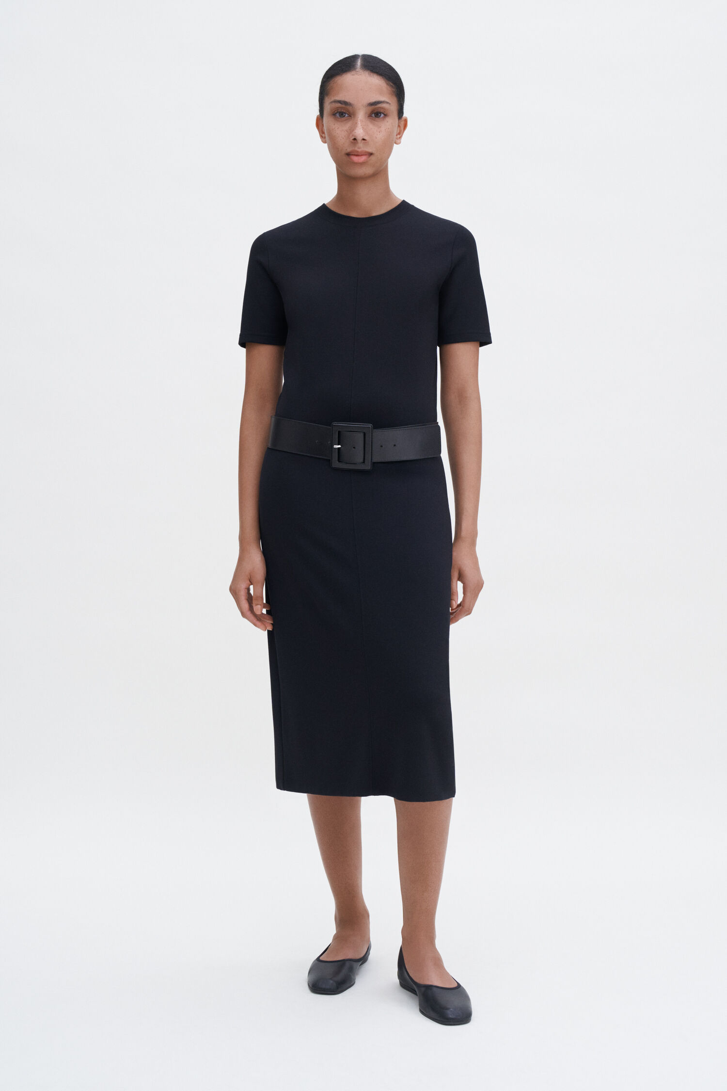 T-Shirt Kleid black