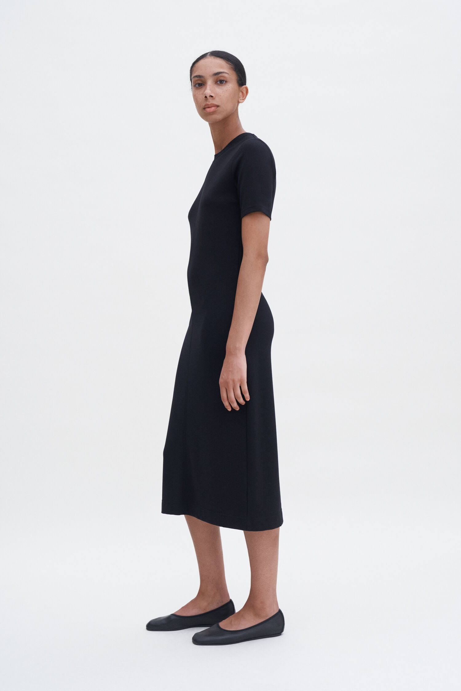 T-Shirt Kleid black
