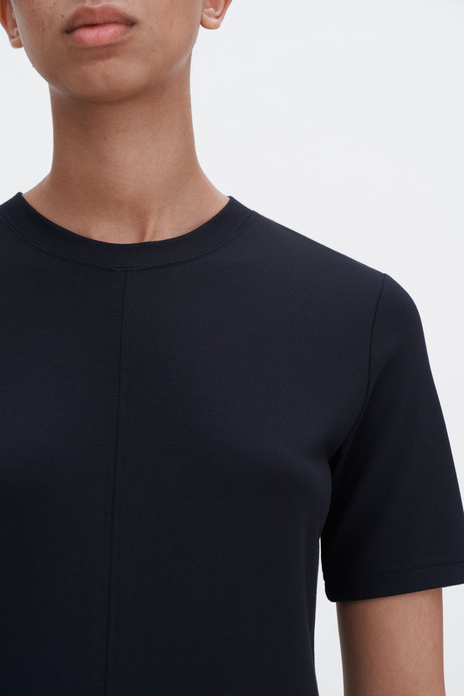 T-Shirt Kleid black