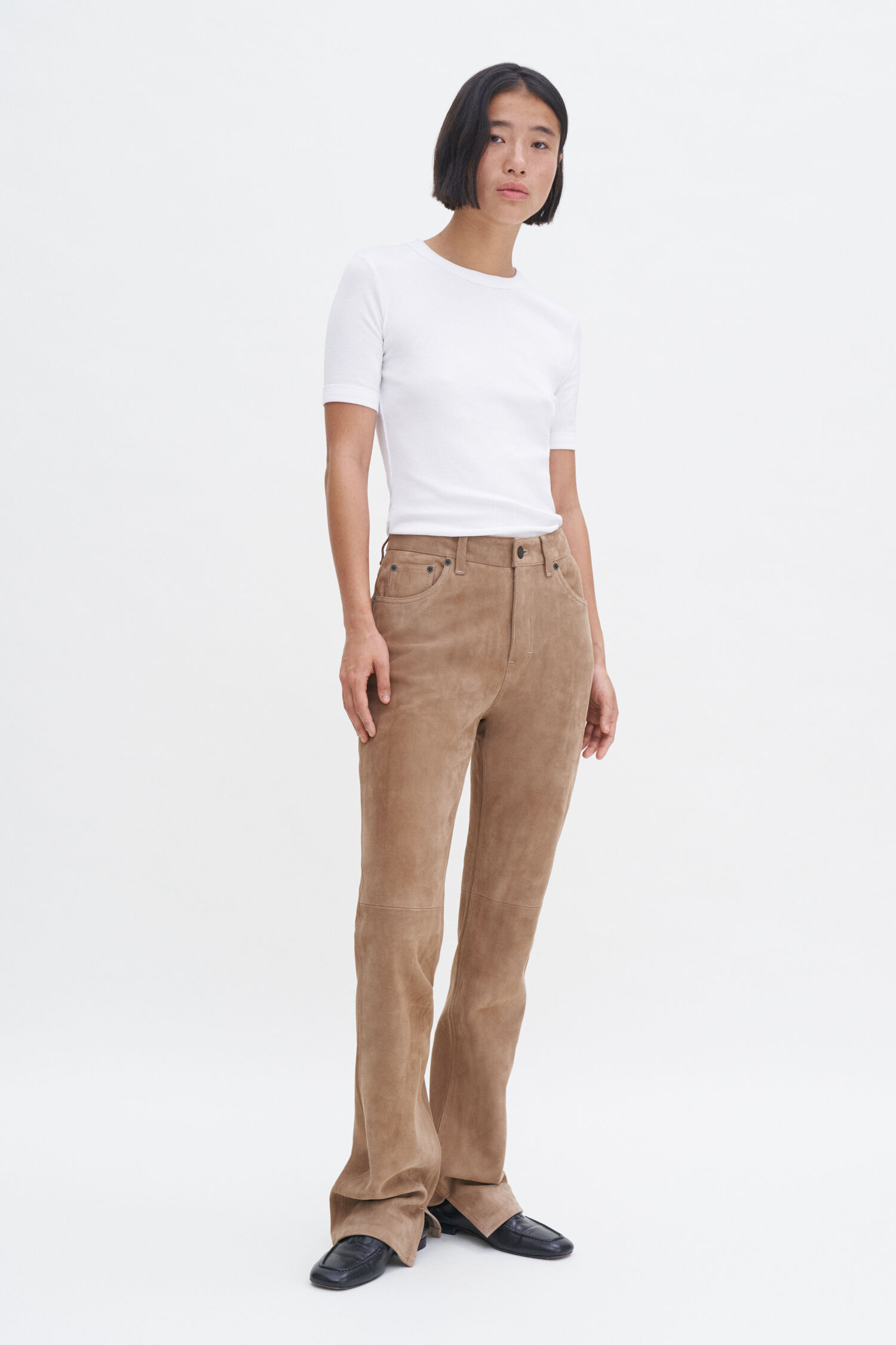 T-Shirt Soft Rib white