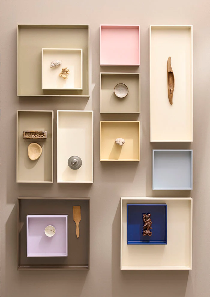 Tablett Rechteckig cream