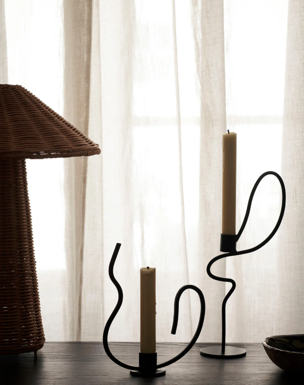 Kerzenhalter VALSE Tall black