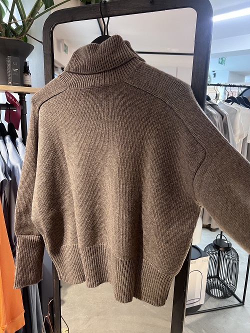 Kaschmir Rollkragenpullover Wayne eco walnut