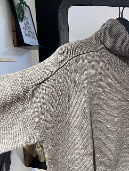 Kaschmir Rollkragenpullover Wayne eco walnut
