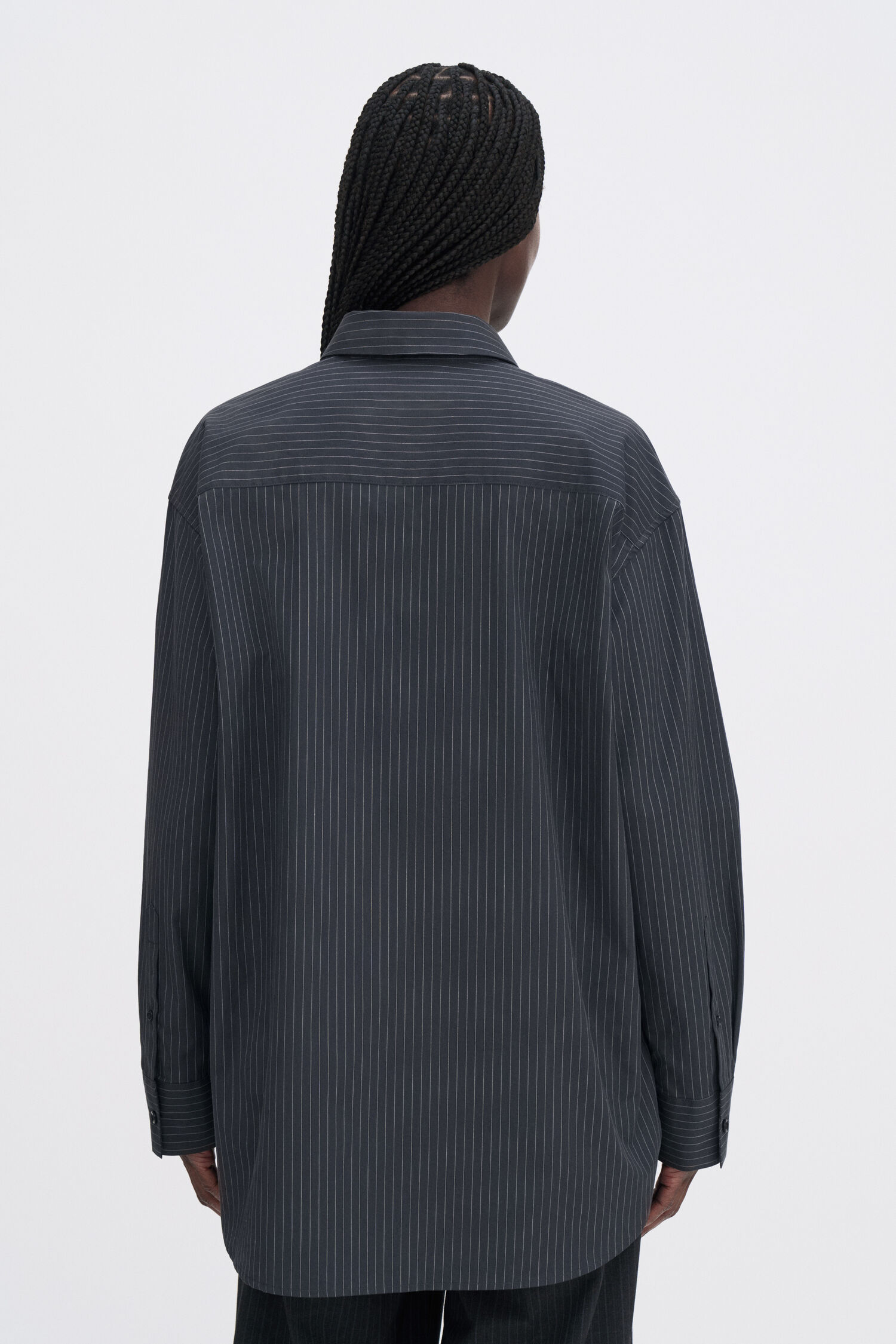 Shirt Sammy Pinstripe charc