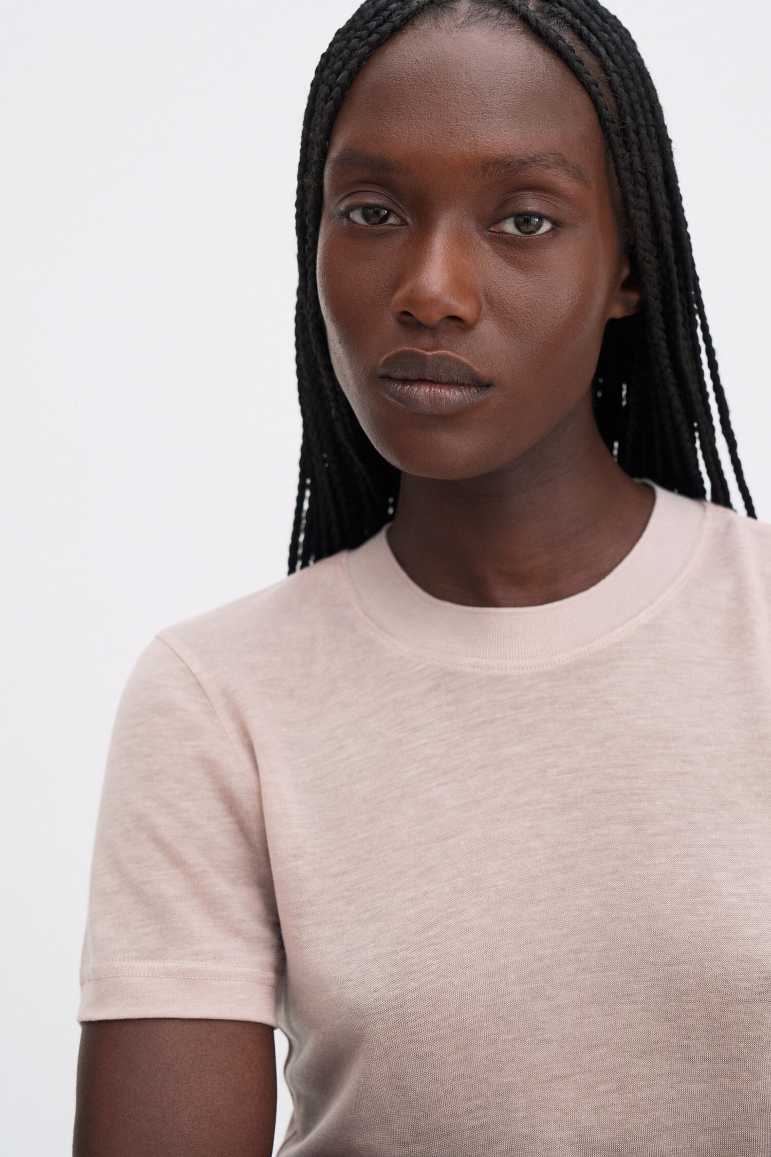 T-Shirt Lyocell Cashmere dusty pink