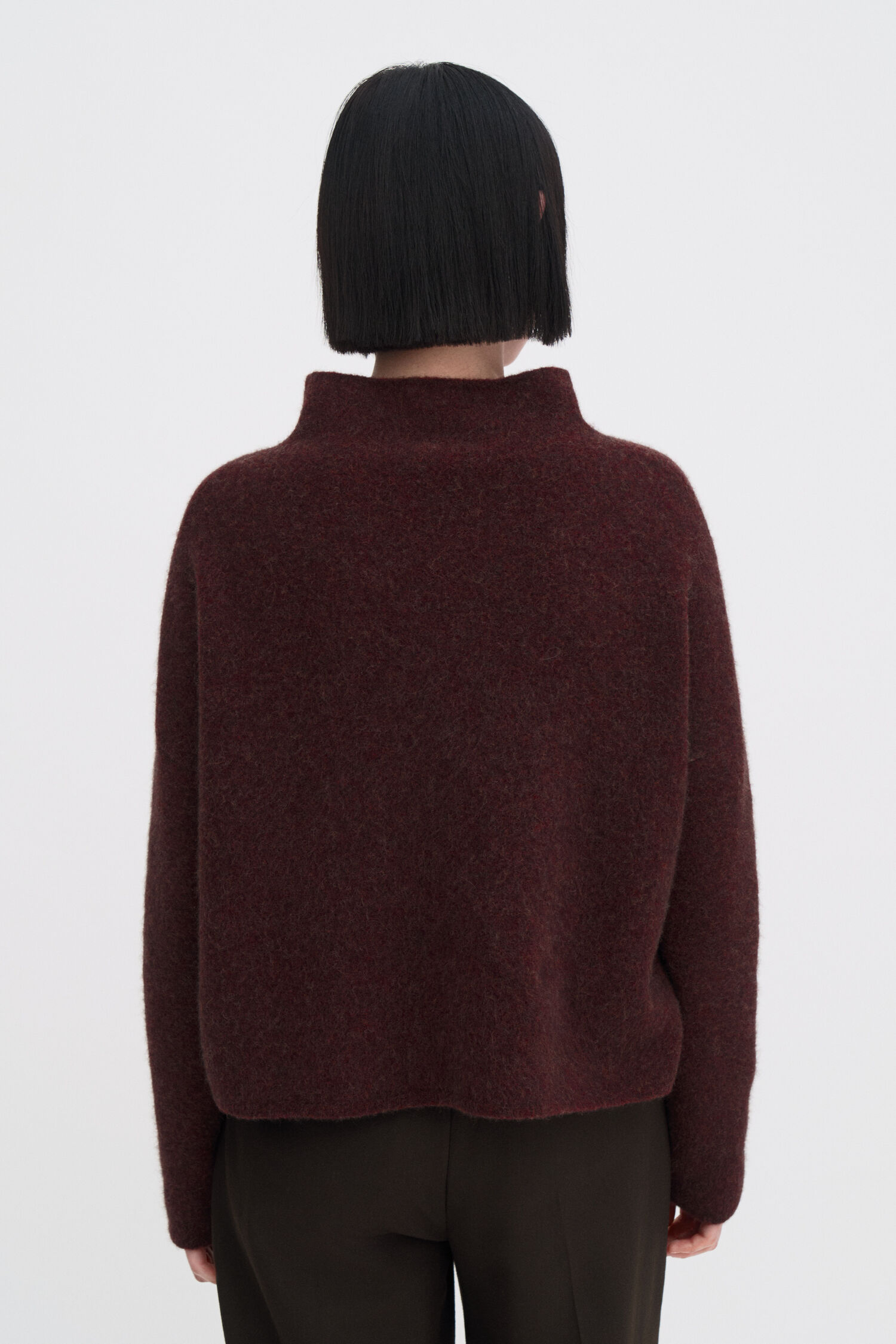 Pullover Mika Yak burgundy