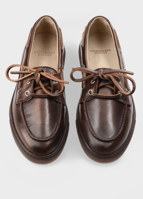 Segelschuhe CPH160 vintage leather brown
