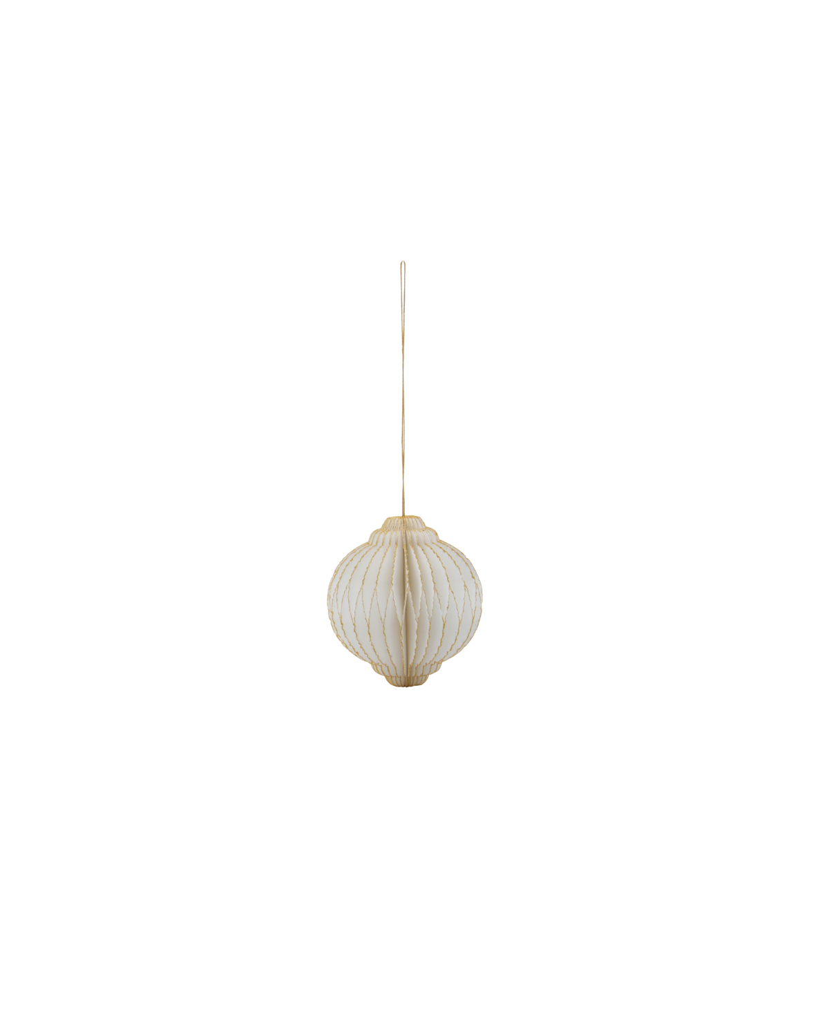 Weihnachtsschmuck, Off-White;Gold