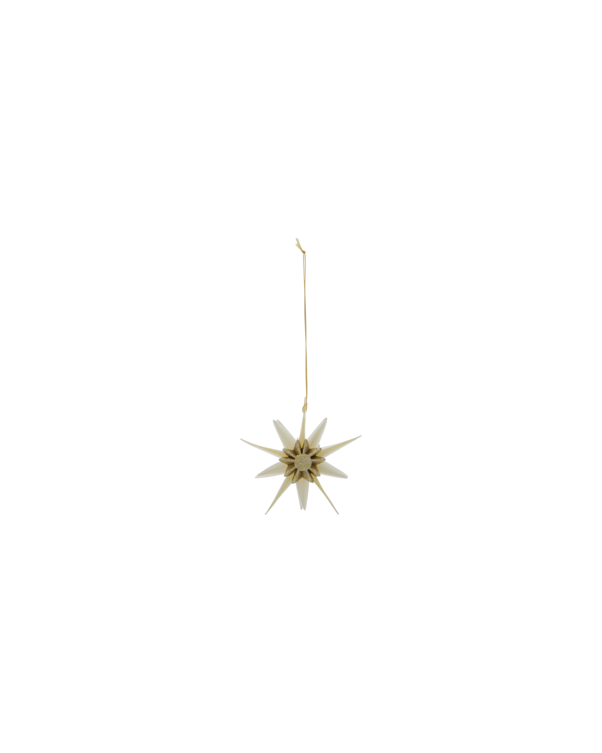 Weihnachtsschmuck, Off-White, Champagner