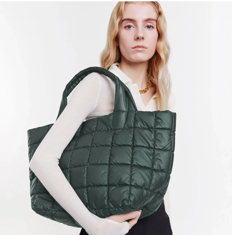 Porter Tote Medium Bottle Green