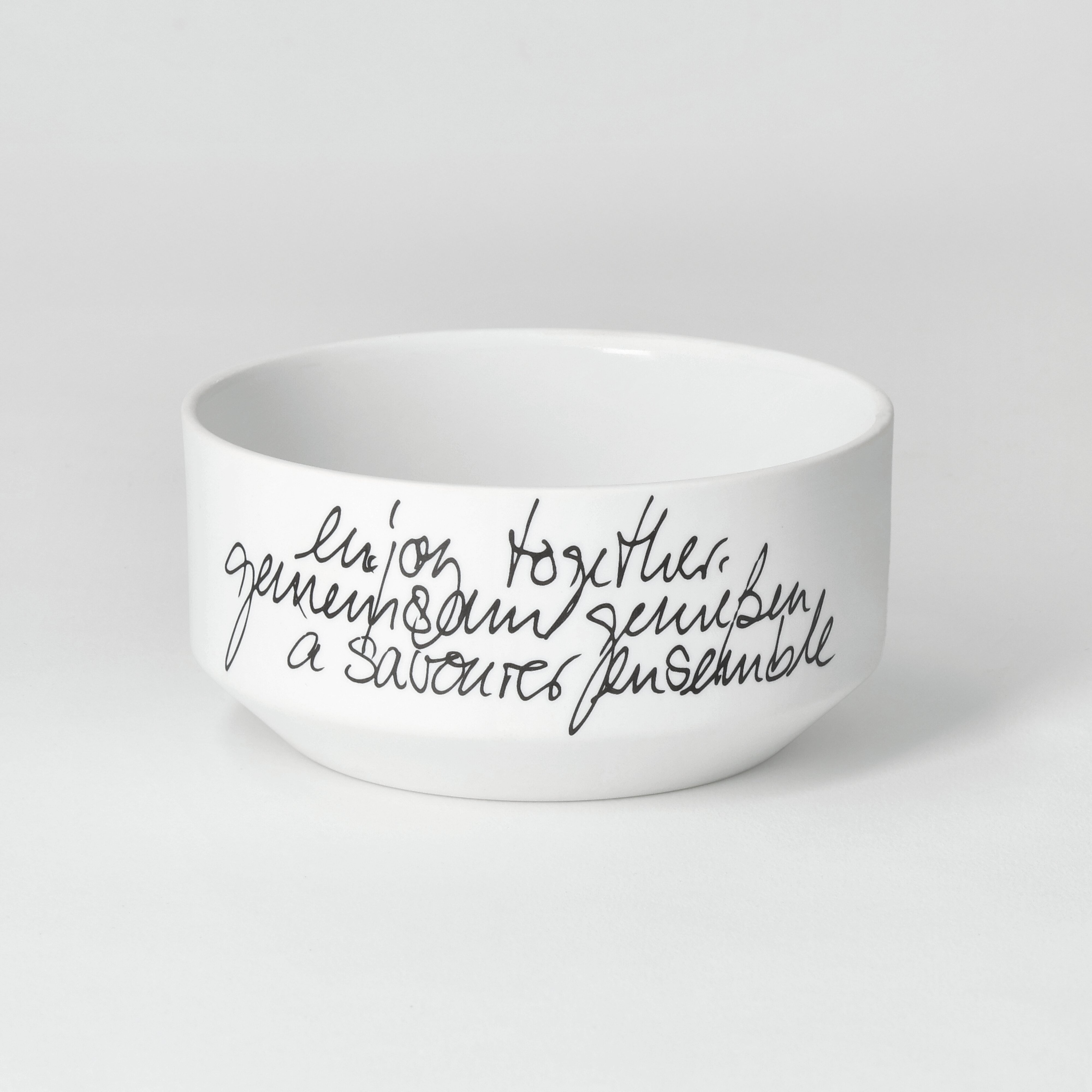 Schale groß "Enjoy together"