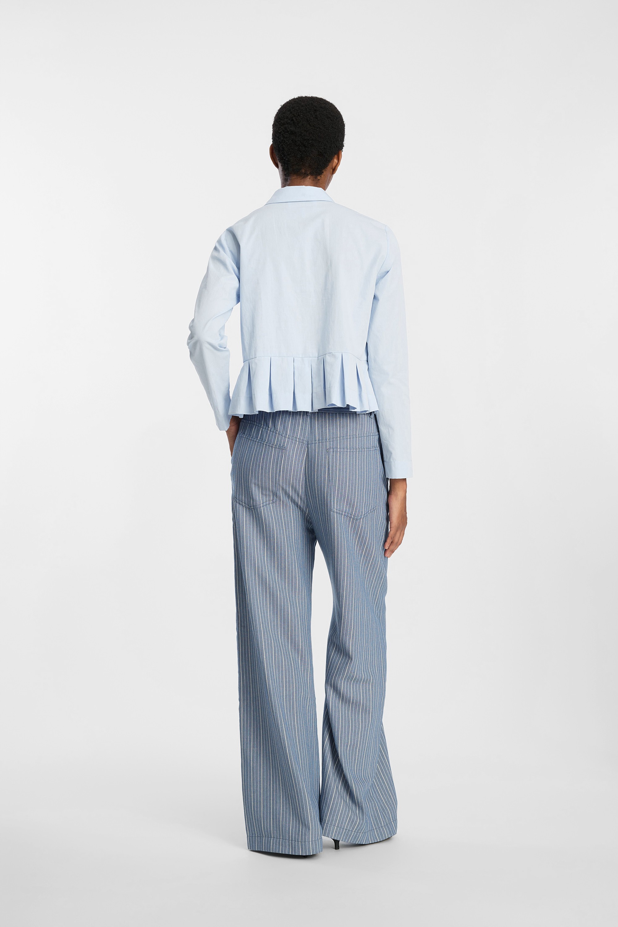 Bluse LUSTONA Light Blue