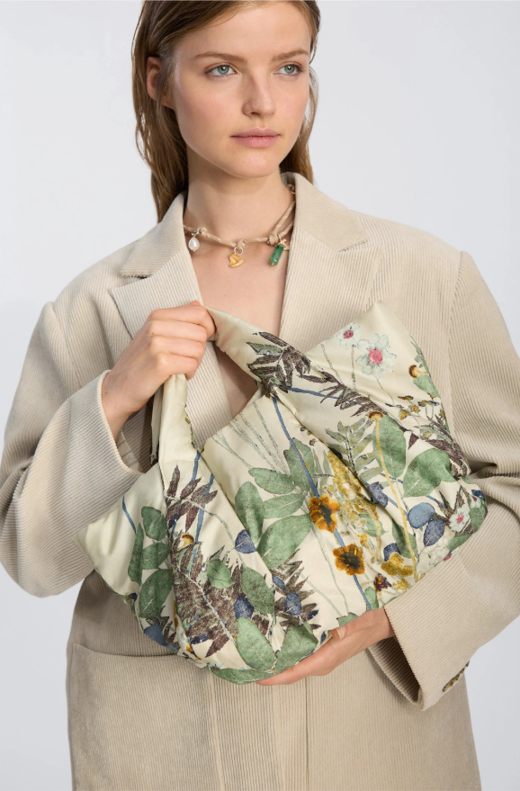 Tasche LIX Print Creme