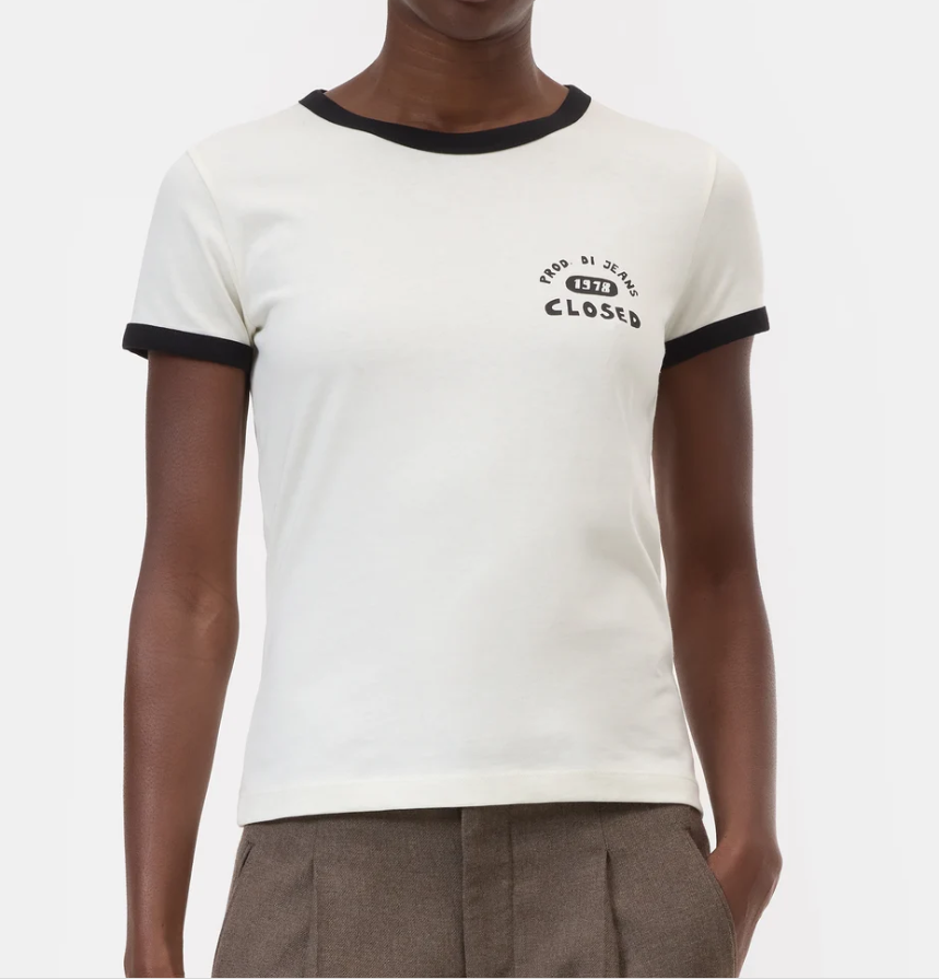 T-Shirt Bio-Baumwolle ivory